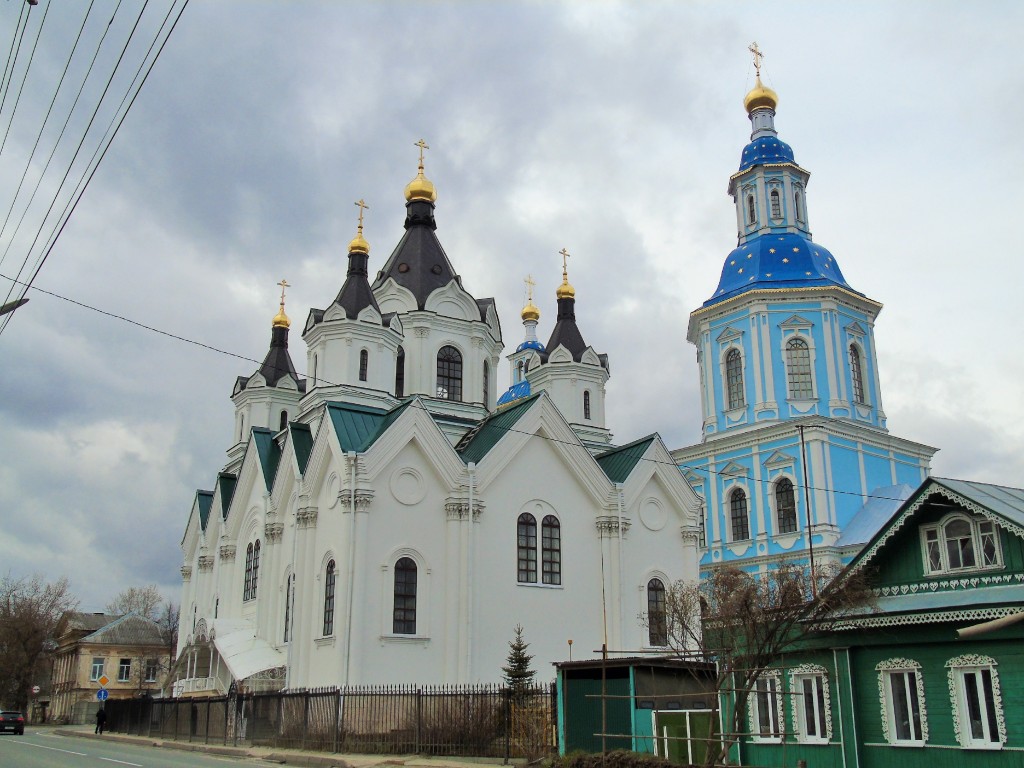 Храмовый комплекс. Церкви Смоленской иконы Божией Матери и Рождества Христова, Арзамас (Арзамасский район и г. Арзамас, Нижегородская область). фасады