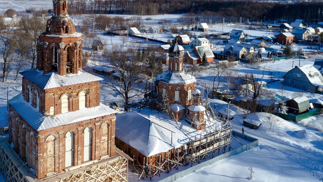 Степановское. Церковь Благовещения Пресвятой Богородицы. фасады