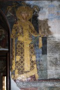 Ресавский Троицкий монастырь. Собор Троицы Живоначальной, Ктитор храма - деспот Стефан Лазаревич. Фрагмент фрески из монастыря Манасия, 1415—1418 гг.<br>, Деспотовац, Поморавский округ, Сербия
