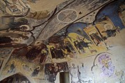 Монастырь Воскресения Христова. Церковь Благовещения Пресвятой Богородицы (пещерная), Фрески XIII в.<br>, Гареджи, хребет, Кахетия, Грузия