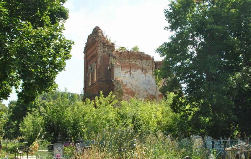 Карачево. Церковь Иверской иконы Божией Матери. фасады