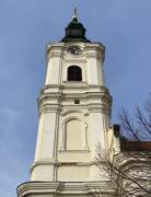 Церковь Успения Пресвятой Богородицы, Верхние ярусы колокольни<br>, Нови-Сад, АК Воеводина, Южно-Бачский округ, Сербия