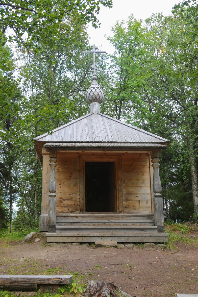 фасады. Спасо-Преображенский Соловецкий монастырь. Елеазарова пустынь. Часовня Елеазара Анзерского (новая), Анзерский, остров (Соловецкий район, Архангельская область)