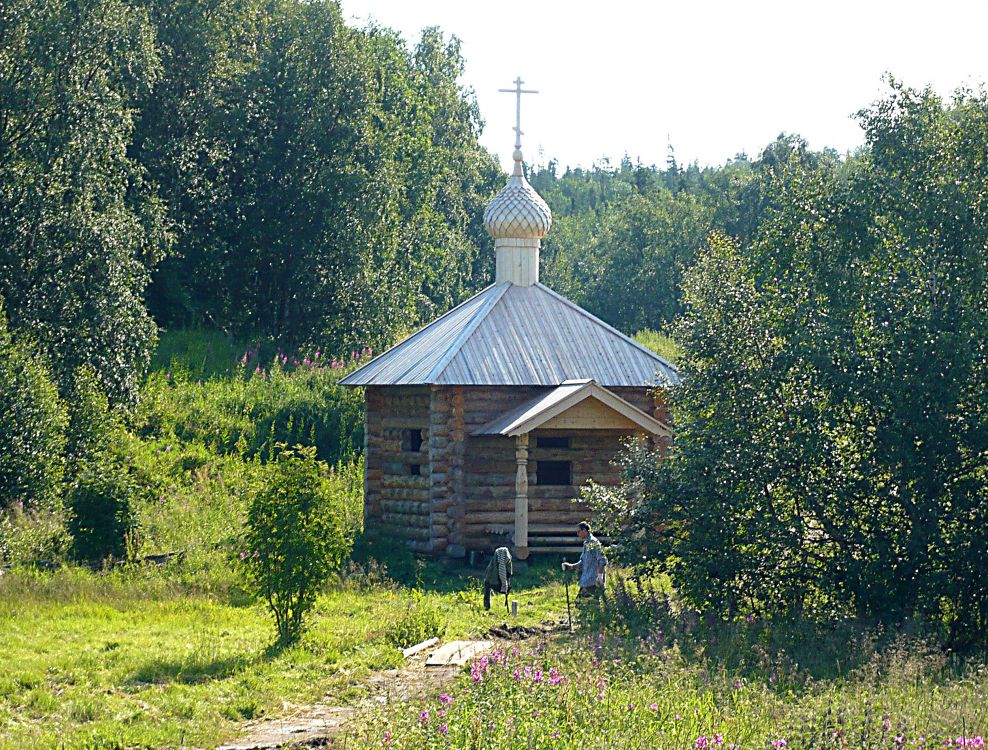 Анзерский, остров. Спасо-Преображенский Соловецкий монастырь. Троицкий скит. Часовня иконы Божией Матери 