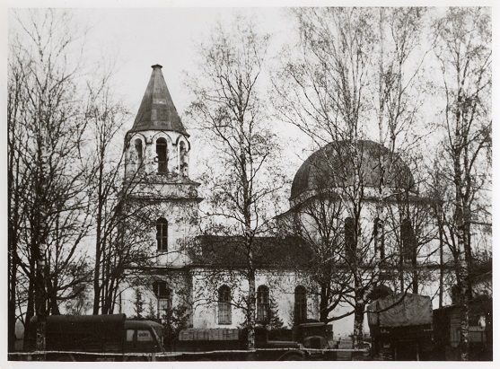 Церковь Илии Пророка, Померанье (Тосненский район, Ленинградская область). архивная фотография, Фото 25 мая 1942 г. с аукциона e-bay.de