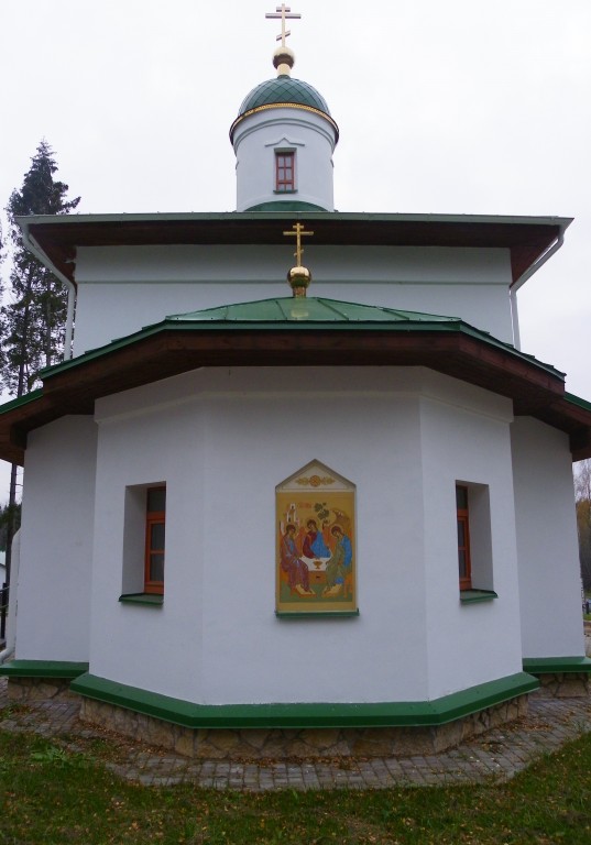 Елизарово. Церковь Сергия Радонежского. фасады