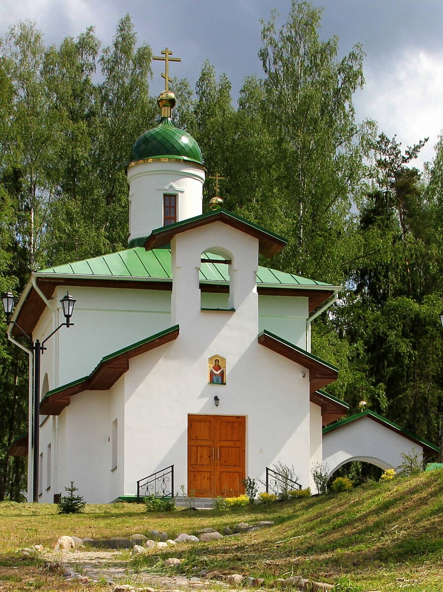 Церковь Сергия Радонежского, Елизарово (Псковский район, Псковская область). фасады