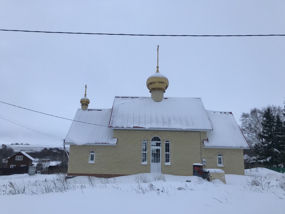 Антоновка. Церковь Богоявления Господня (новая). фасады