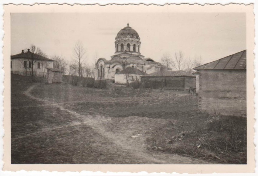 Церковь Казанской иконы Божией Матери, Басовка (Сумской район, Украина, Сумская область). архивная фотография, Фото 1941 г. с аукциона e-bay.de