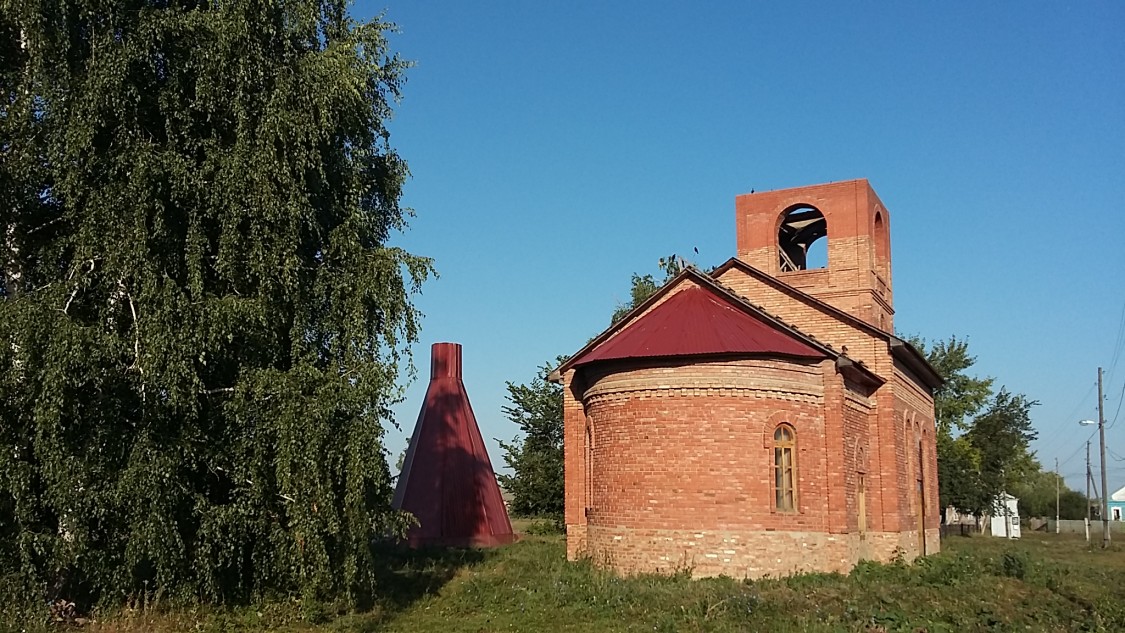 Церковь Казанской иконы Божией Матери, Твердилово (Бузулукский район, Оренбургская область). документальные фотографии