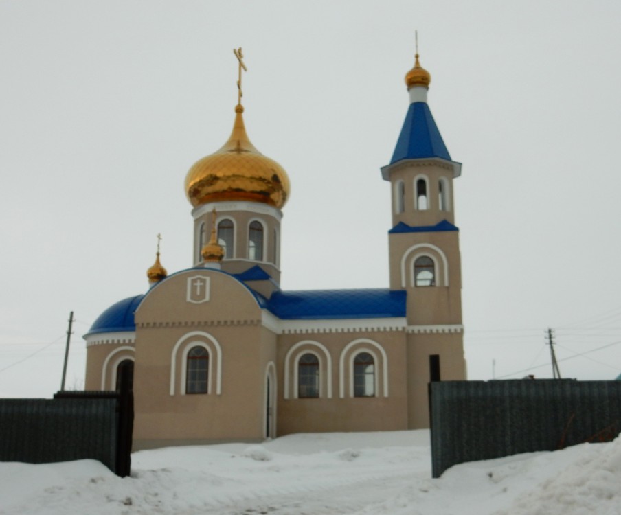 Церковь Смоленской иконы Божией Матери, Заглядино (Асекеевский район, Оренбургская область). фасады