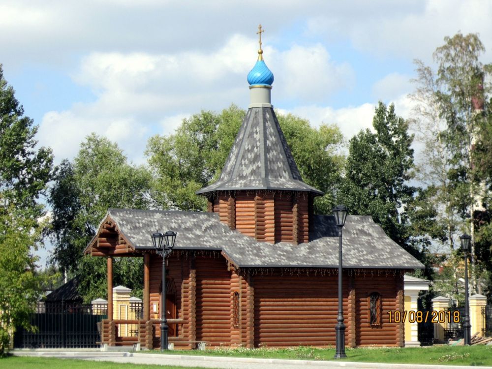 Киновия Александро-Невской лавры. Церковь Всех Святых (временная), Невский район (Санкт-Петербург, г. Санкт-Петербург). фасады, Церковь во имя Всех Святых.