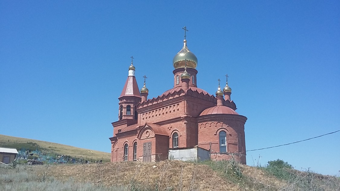 Церковь Николая Чудотворца (новая), Кулагино (Новосергиевский район, Оренбургская область). фасады