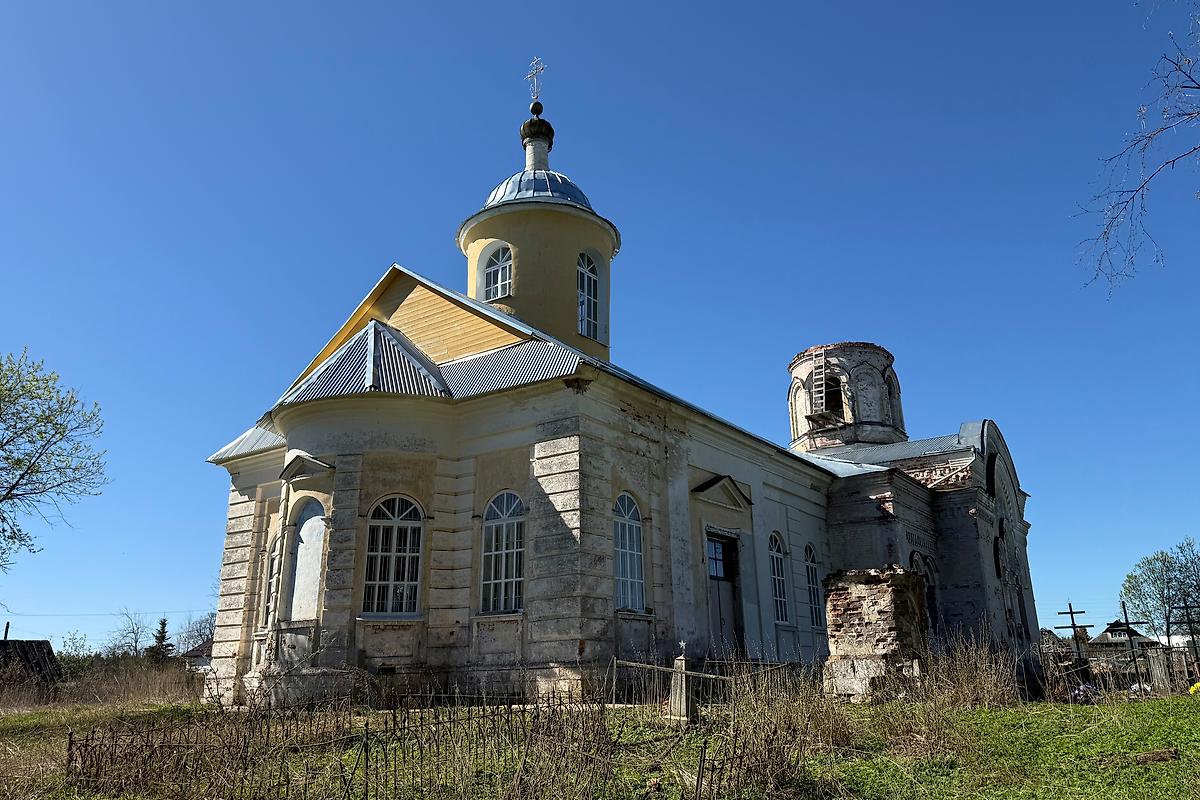 фасады. Церковь Петра и Павла, Петропавловское (Петропавловский погост) (Торжокский район и г. Торжок, Тверская область)