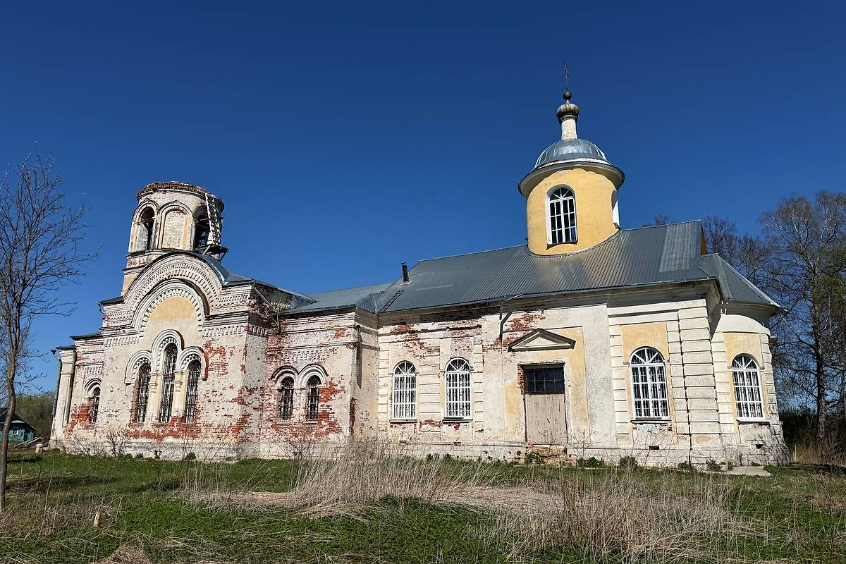 фасады. Церковь Петра и Павла, Петропавловское (Петропавловский погост) (Торжокский район и г. Торжок, Тверская область)