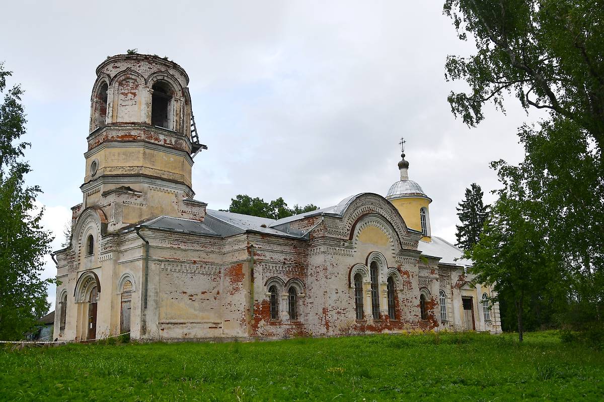 фасады. Церковь Петра и Павла, Петропавловское (Петропавловский погост) (Торжокский район и г. Торжок, Тверская область)