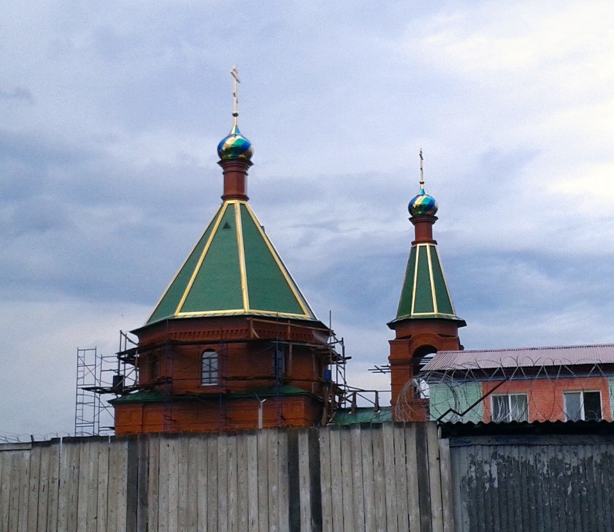 Церковь Лазаря Четверодневного, Озёрный (Зубово-Полянский район, Республика Мордовия). фасады, Вид на церковь праведного Лазаря Четверодневного 
