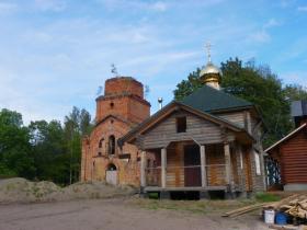 Сойкино, урочище. Никольский скит. Церковь Александра Невского