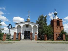 Домбаровский. Церковь Спаса Преображения