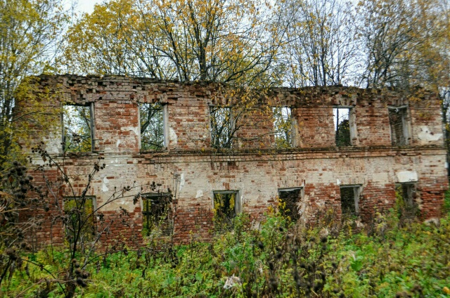 Лопотово, урочище. Лопотов-Богородский Григориево-Пельшемский монастырь. фасады, Братский корпус