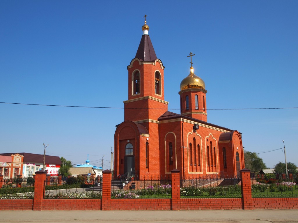 Церковь Казанской иконы Божией Матери (строящаяся), Александров Гай (Александрово-Гайский район, Саратовская область). фасады