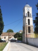 Церковь Николая Чудотворца, колокольня построена недавно и стоит отдельно от церкви<br>, Лименас, Восточная Македония и Фракия, Греция