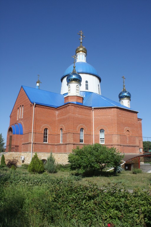 Староминская. Церковь Покрова Пресвятой Богородицы. фасады