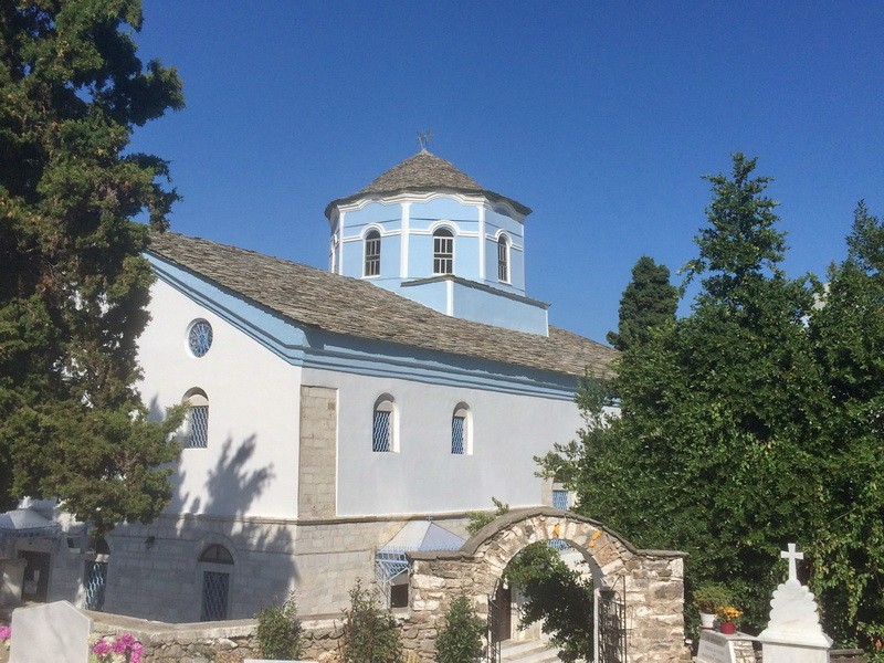Церковь Успения Пресвятой Богородицы, Панагия (Восточная Македония и Фракия, Греция). фасады