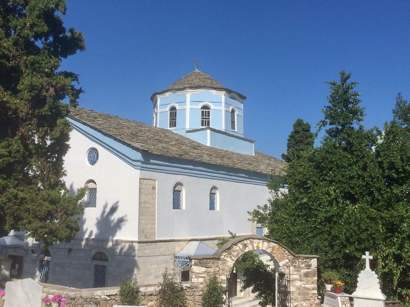 Панагия. Церковь Успения Пресвятой Богородицы. фасады