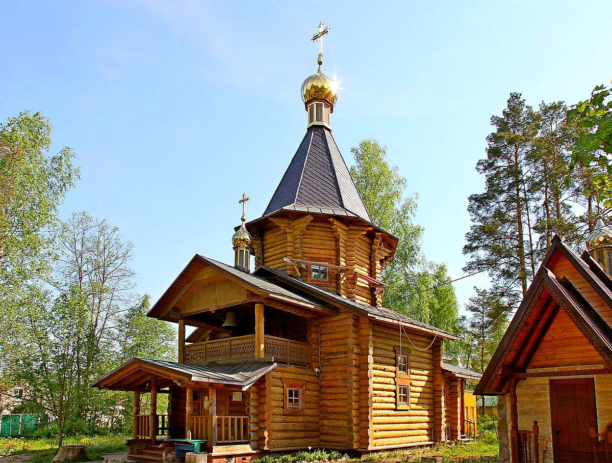 фасады. Церковь Николая Чудотворца, Карташевская (Гатчинский район, Ленинградская область)