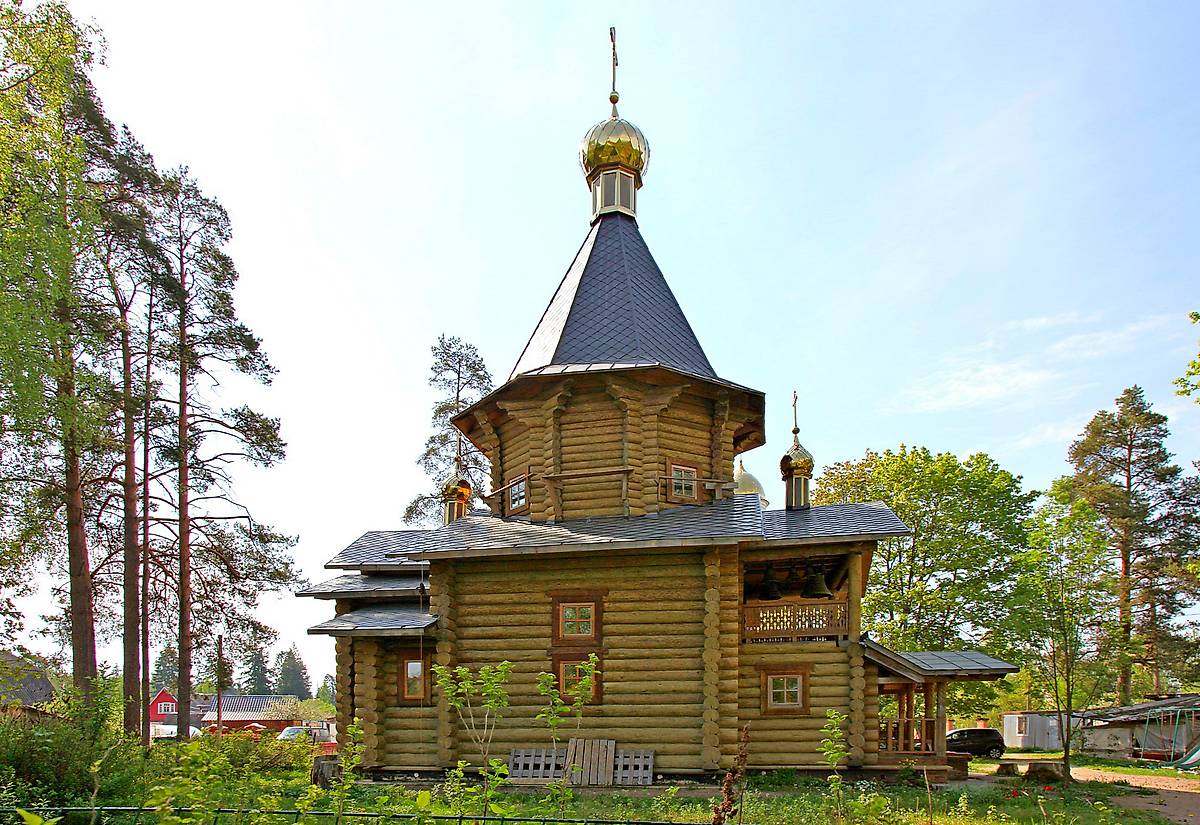 фасады. Церковь Николая Чудотворца, Карташевская (Гатчинский район, Ленинградская область)