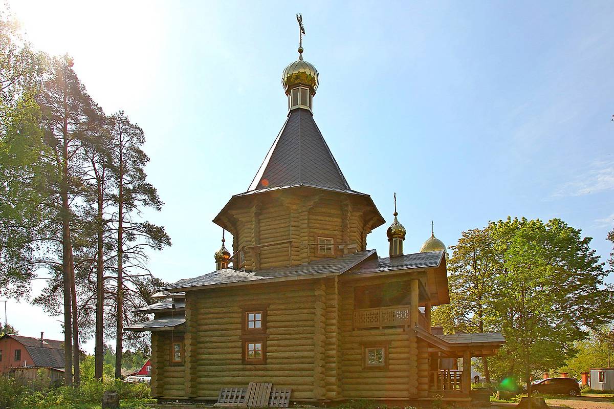 фасады. Церковь Николая Чудотворца, Карташевская (Гатчинский район, Ленинградская область)