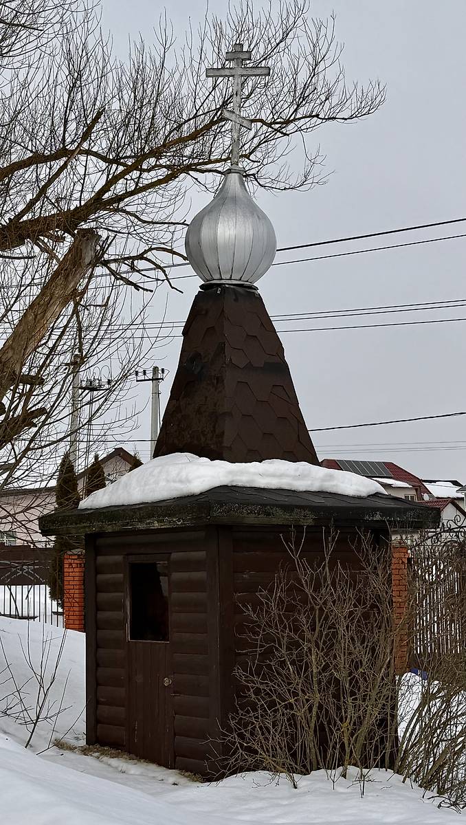 Вид с юго-запада, фасады. Неизвестная часовня, Тверитино (Серпуховский городской округ и гг. Протвино, Пущино, Московская область)