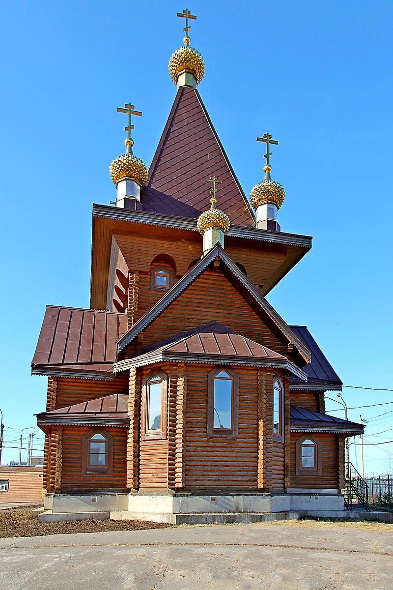 фасады. Церковь Митрофана Воронежского, Гатчина (Гатчинский район, Ленинградская область)