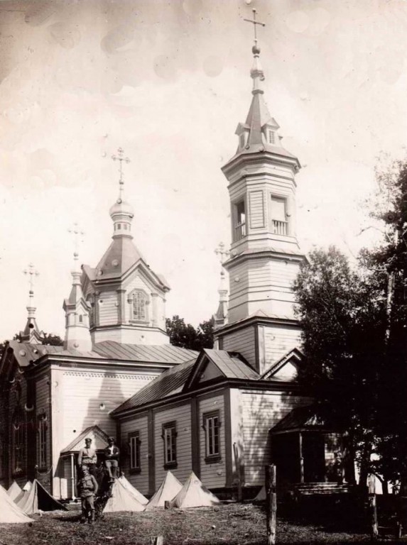 Церковь Троицы Живоначальной, Ковель (Ковельский район, Украина, Волынская область). архивная фотография, Частная коллекция. Фото 1916 г.
