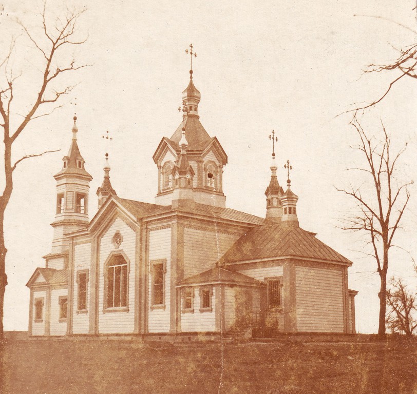 Церковь Троицы Живоначальной, Ковель (Ковельский район, Украина, Волынская область). архивная фотография, Частная коллекция. Фото 1916 г.