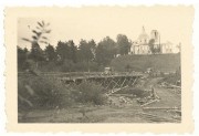 Церковь Благовещения Пресвятой Богородицы, Фото 1941 г. с аукциона e-bay.de<br>, Молвотицы, Марёвский район, Новгородская область