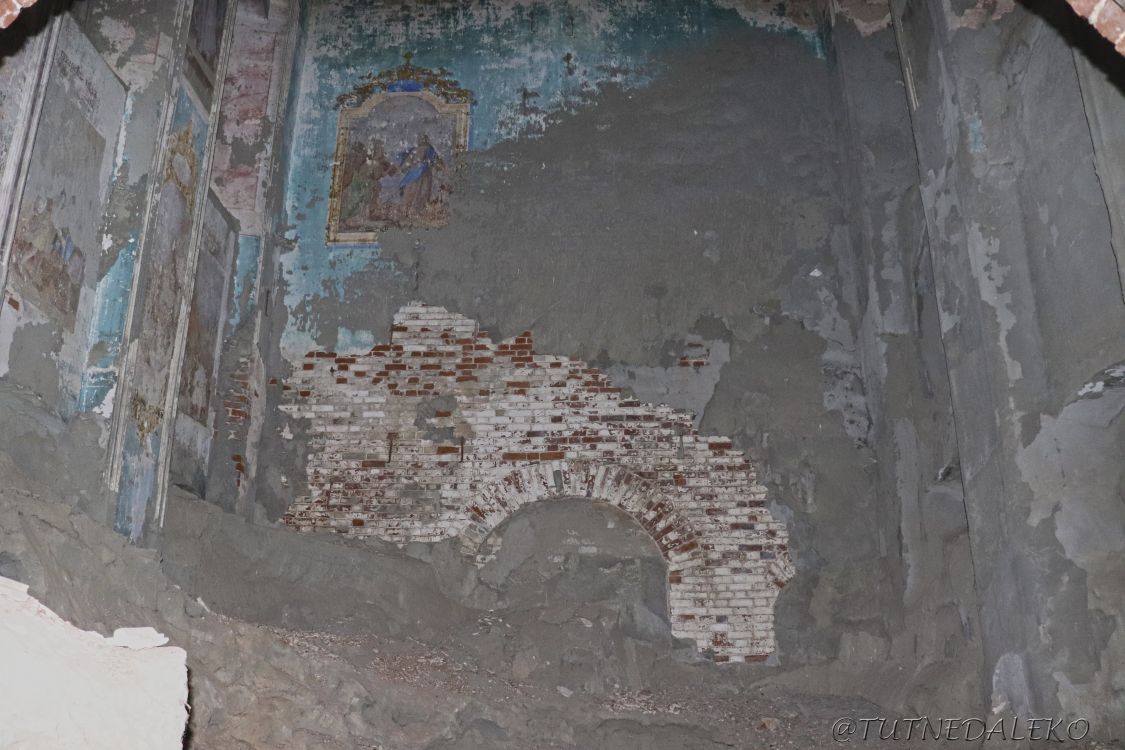 Церковь Успения Пресвятой Богородицы, Арсеньева Слобода, урочище (Антроповский район, Костромская область). интерьер и убранство