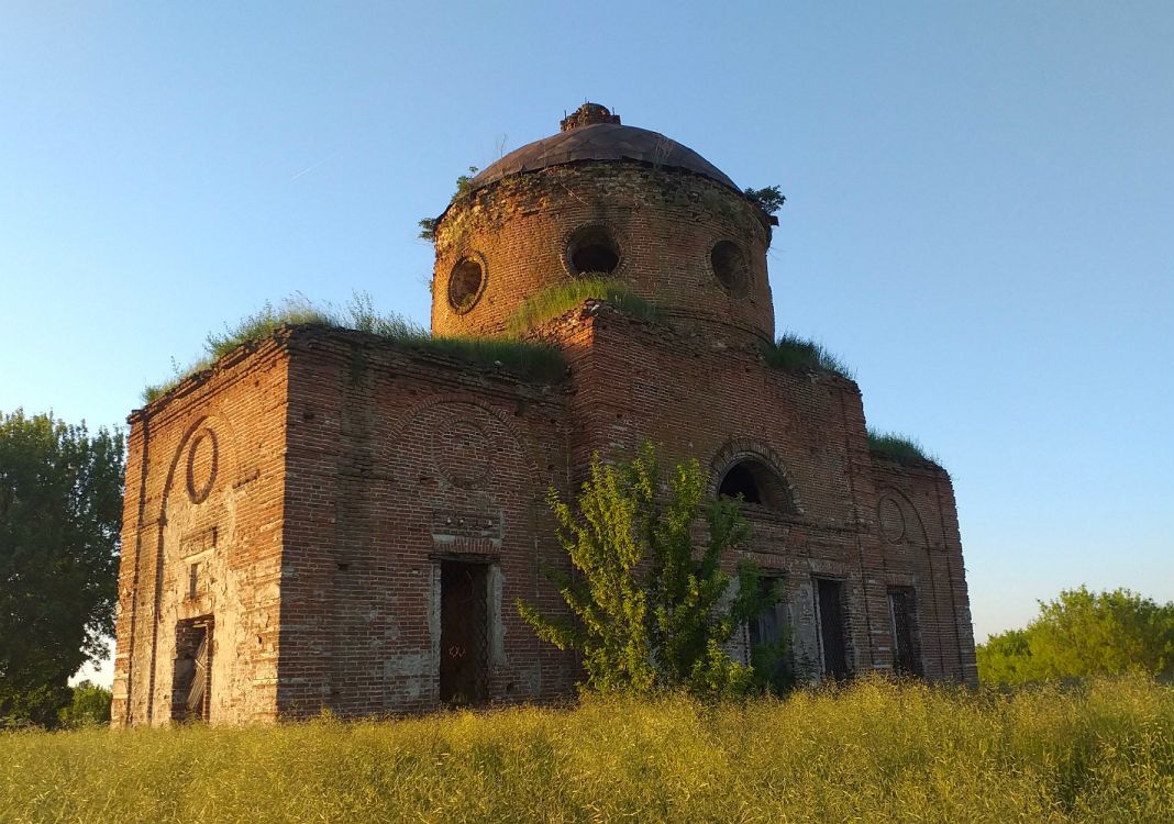 Церковь Владимира равноапостольного, Владимировка (Касторенский район, Курская область). фасады, Общий вид храма 