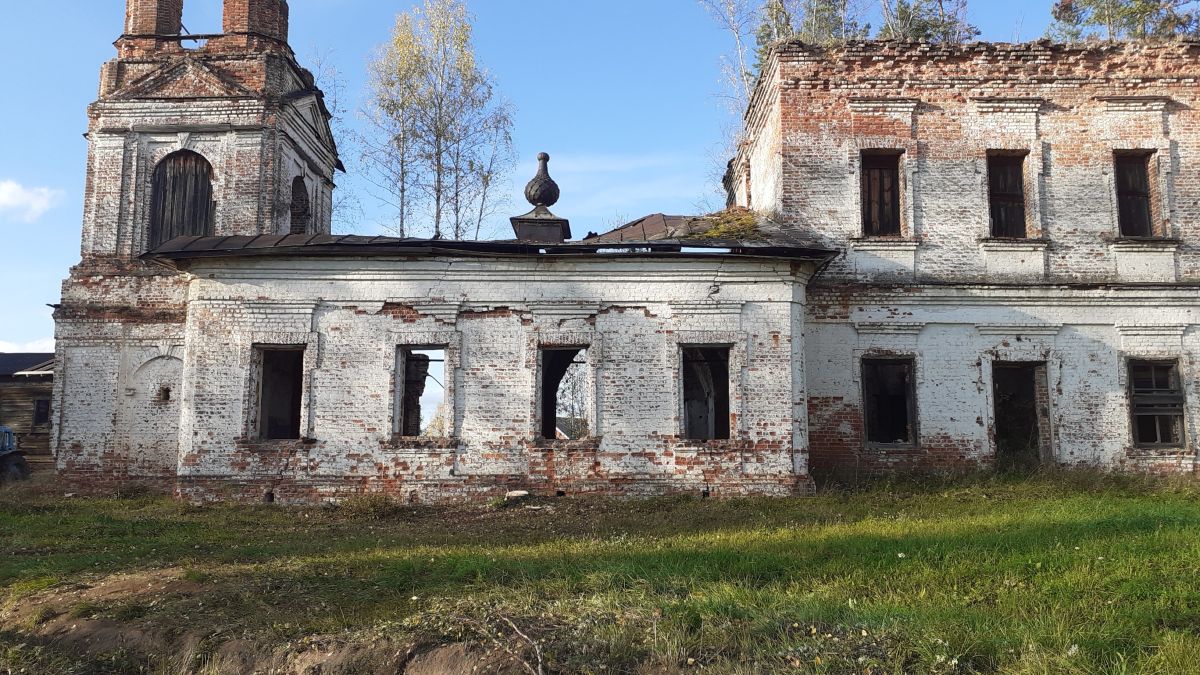 Церковь Рождества Пресвятой Богородицы, Кужбал (Нейский район, Костромская область). документальные фотографии
