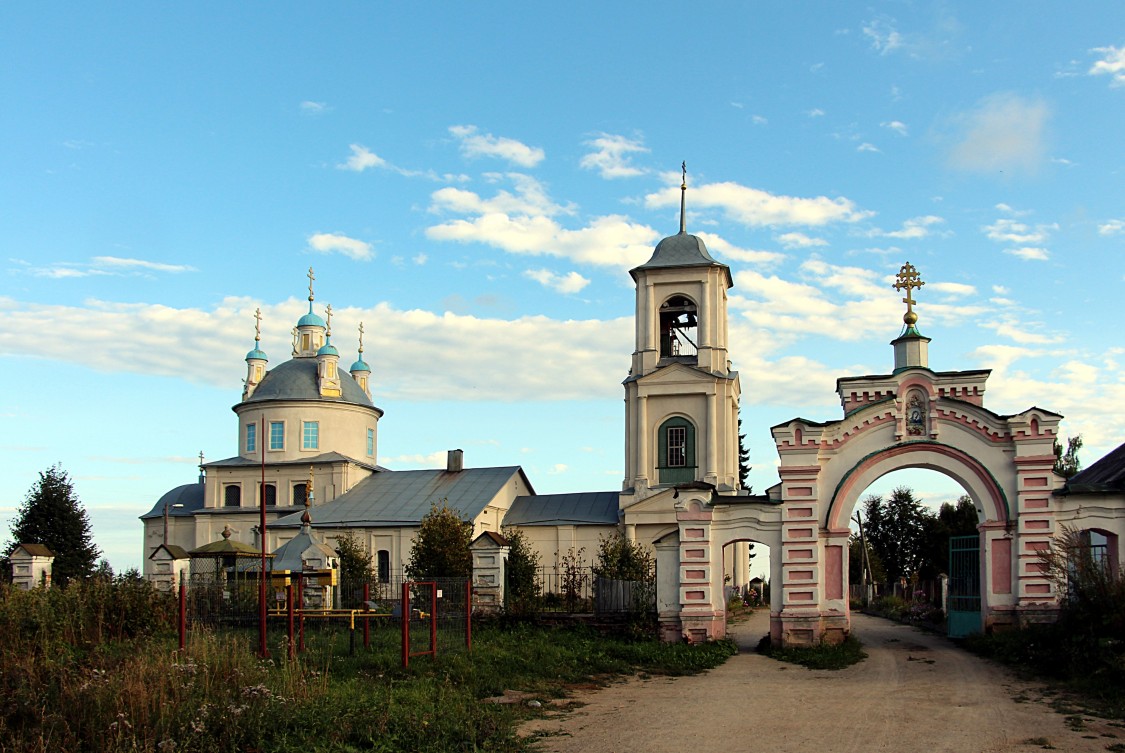 Парфеньево, село. Собор Воскресения Христова. фасады