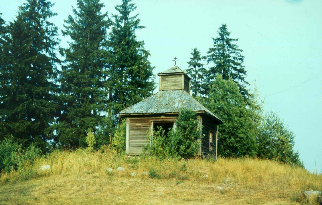 Чёкотово. Часовня Нила Столобенского. фасады, фото 1993