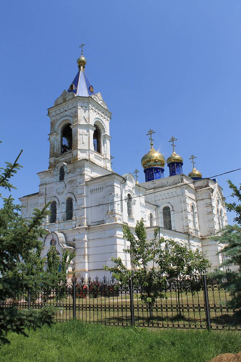 Церковь Успения Пресвятой Богородицы, Успенская (Белоглинский район, Краснодарский край). фасады