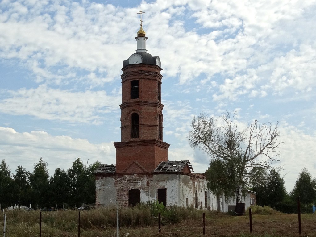 Воскресенское. Церковь Воскресения Словущего. фасады