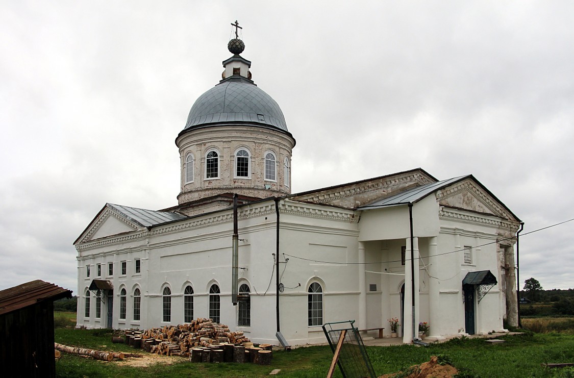 Церковь Михаила Архангела, Контеево (Буйский район, Костромская область). фасады