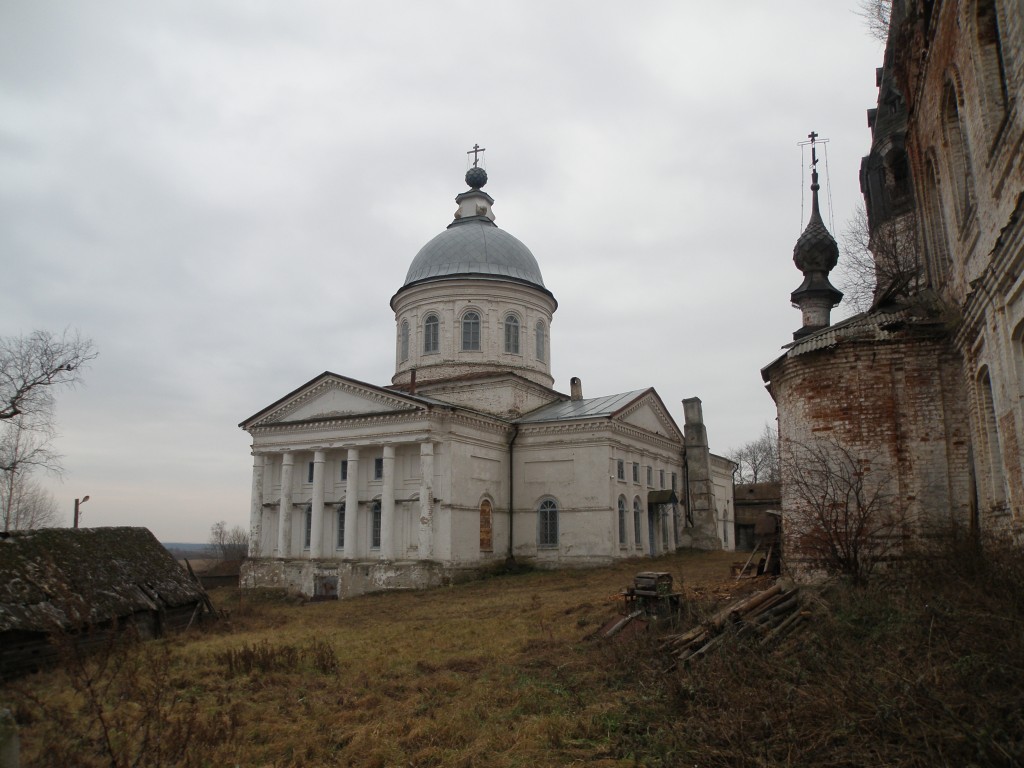 Церковь Михаила Архангела, Контеево (Буйский район, Костромская область). фасады