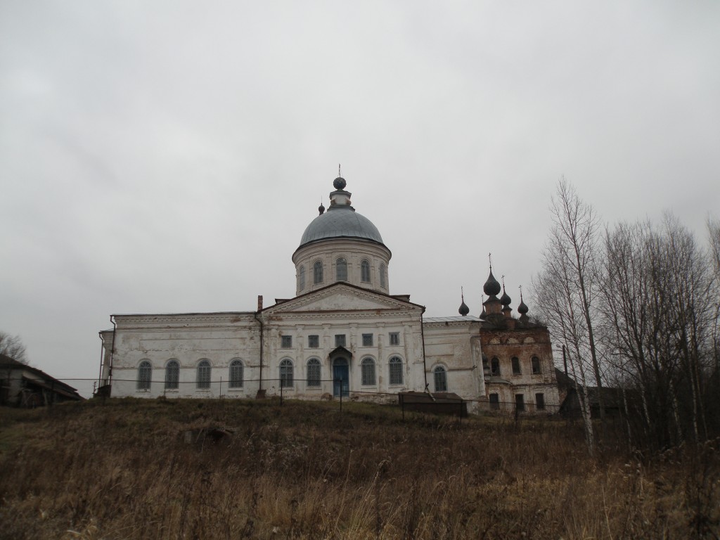 Церковь Михаила Архангела, Контеево (Буйский район, Костромская область). фасады