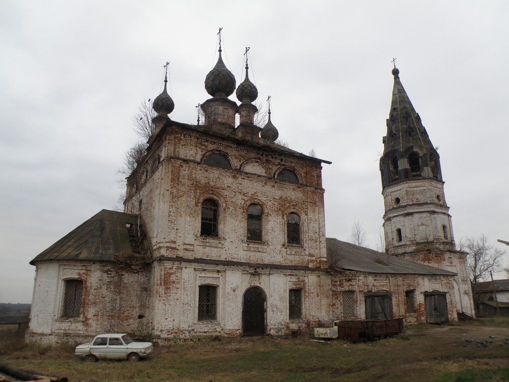 Церковь Покрова Пресвятой Богородицы, Контеево (Буйский район, Костромская область). фасады