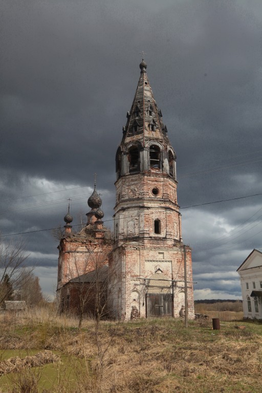 Контеево. Церковь Покрова Пресвятой Богородицы. фасады