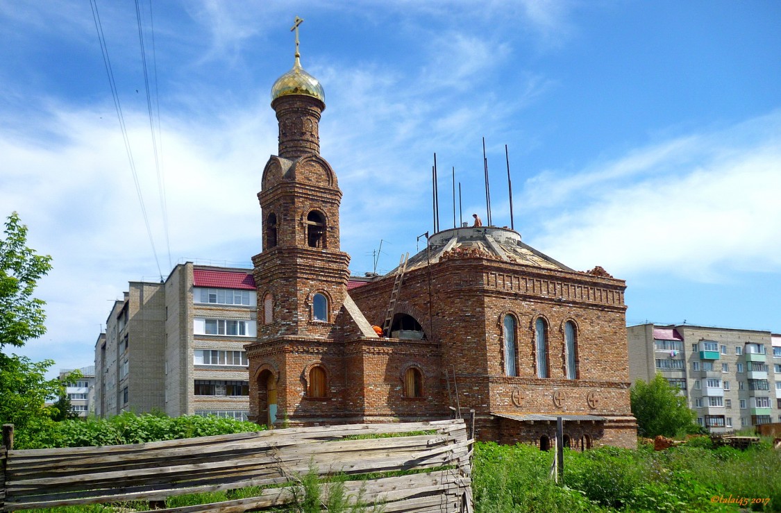 Рубцовск. Церковь Всех Святых. документальные фотографии